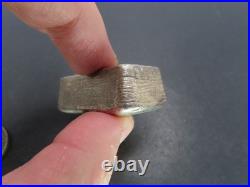 Vtg Dugan & Helterbrand Silver Bar, 5.83 oz 999 Fine, D&H, Poured Loaf