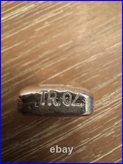 Vulture Peak Mines 999 Fine Hand Poured Silver 1oz Each Lot Of 2