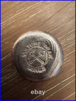 Vulture Peak Mines 999 Fine Hand Poured Silver 1oz Each Lot Of 2