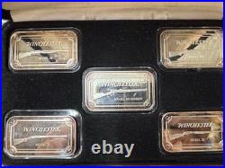 WINCHESTER RIFLE (5) Bar Set 1 Troy Ounce. 999 Fine Silver Per Bar