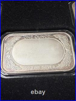 WINCHESTER RIFLE (5) Bar Set 1 Troy Ounce. 999 Fine Silver Per Bar