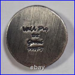 Wild Pig 32g. 999 Fine Silver Poured Bullion Round I Gives 2 Fks